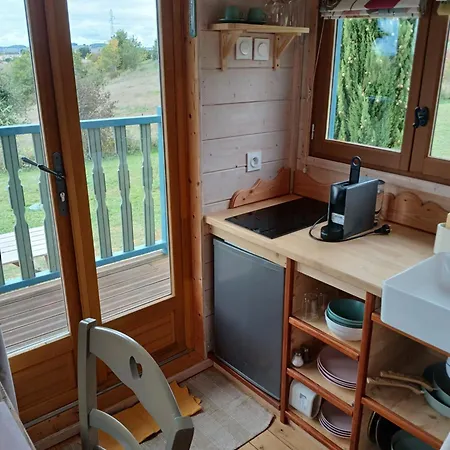 Roulotte Du Touton Avec Jacuzzi Hébergement de vacances *